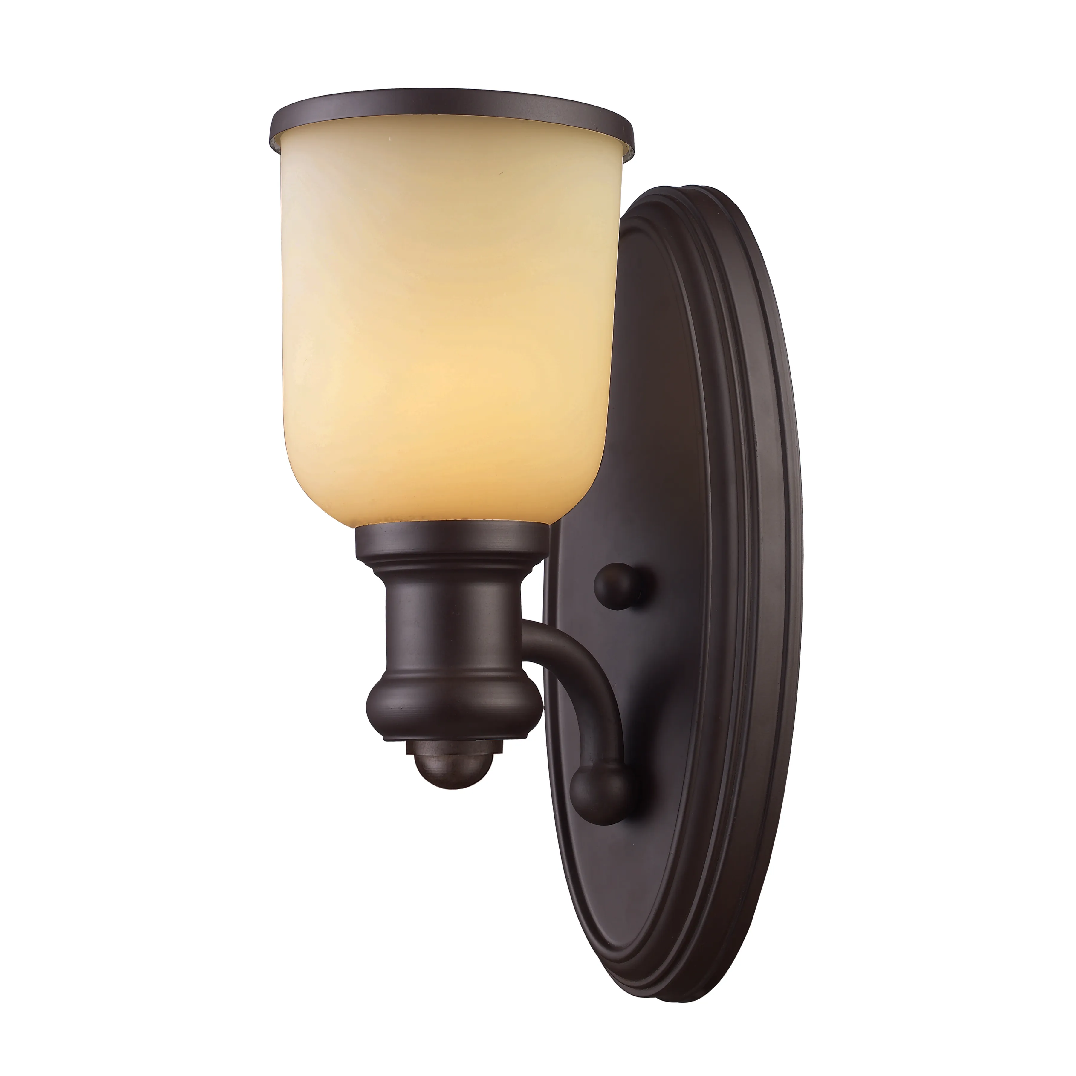 Brooksdale 13'' High 1-Light Bronze Sconce