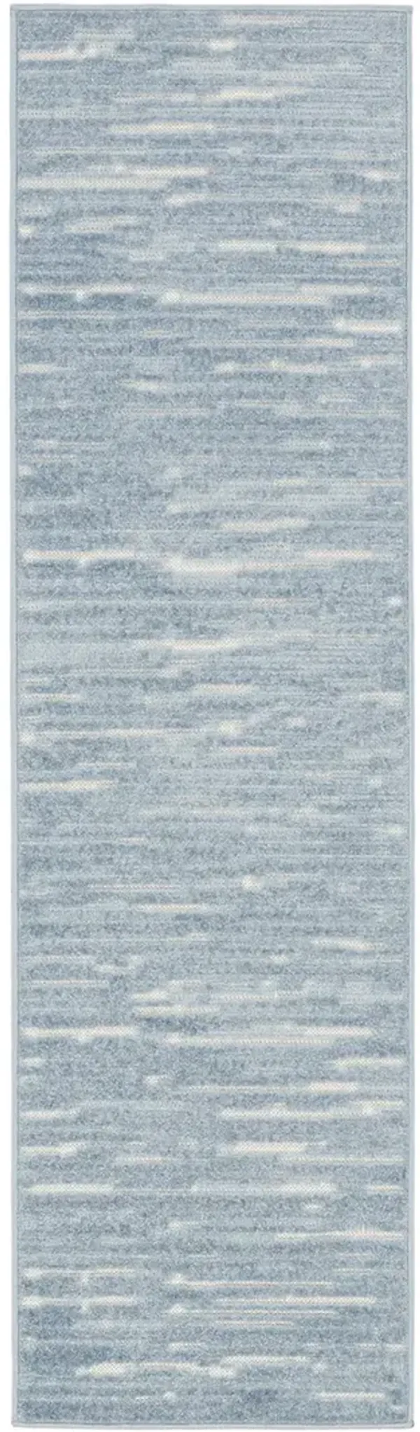 Care Free CAF04 Blue 2' x 6' Rug