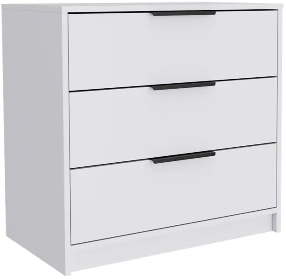 3 Drawers Dresser Maryland, Bedroom, White