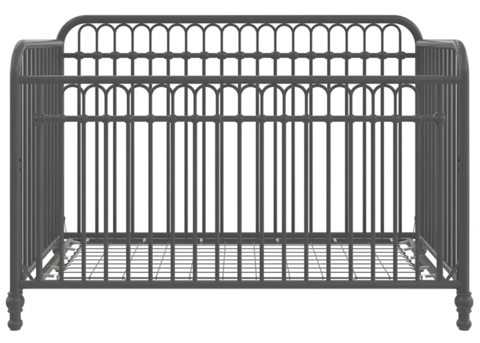 Little Seeds Raven 3-in-1 Convertible Metal Crib