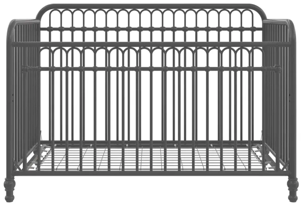 Little Seeds Raven 3-in-1 Convertible Metal Crib