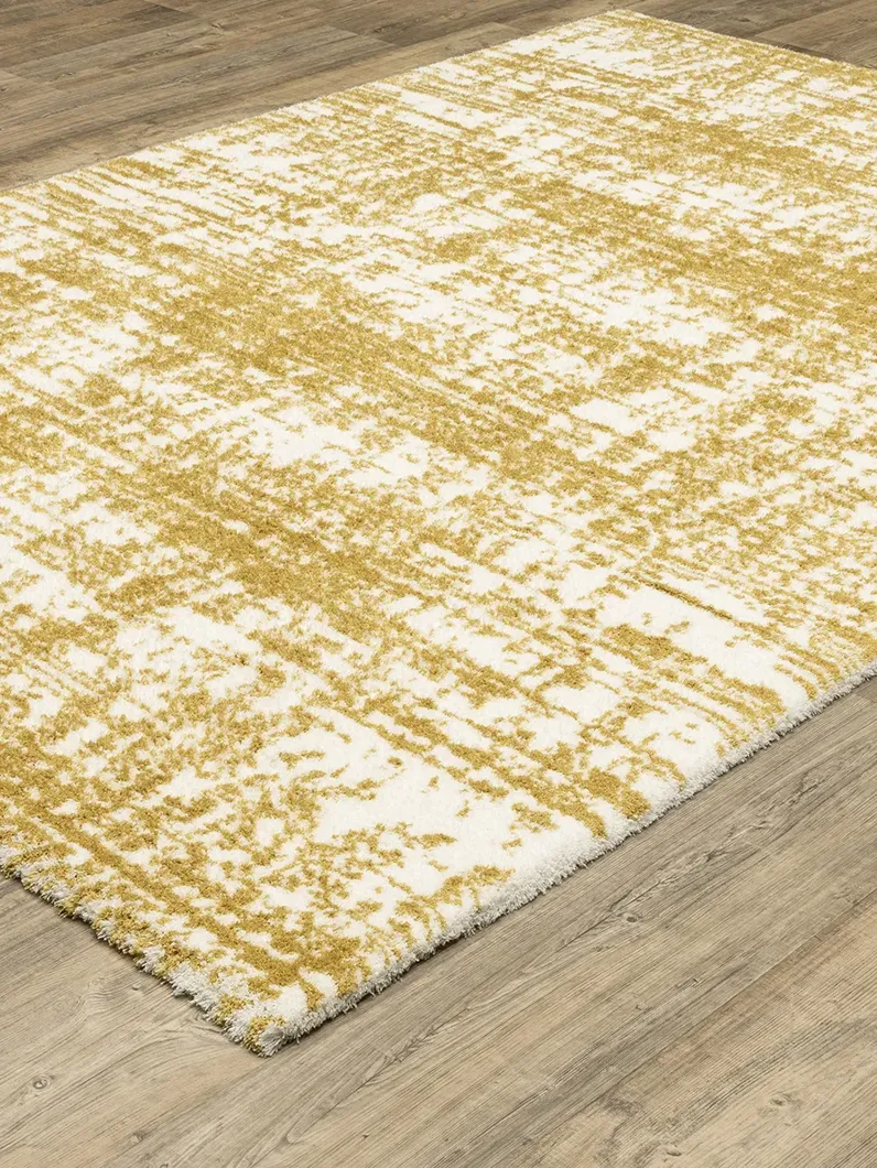 Galileo 2' x 3' Gold Rug