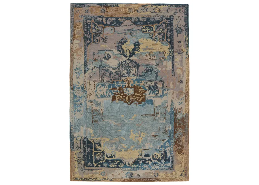 Citrine Forza Blue 10' x 14' Rug