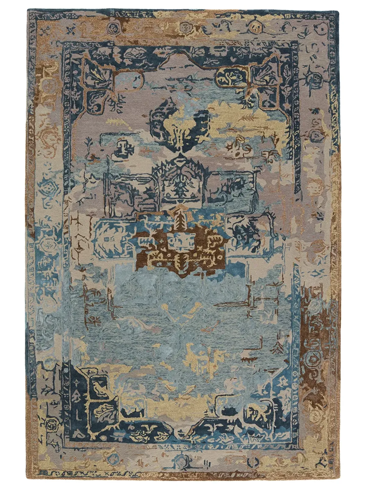 Citrine Forza Blue 10' x 14' Rug