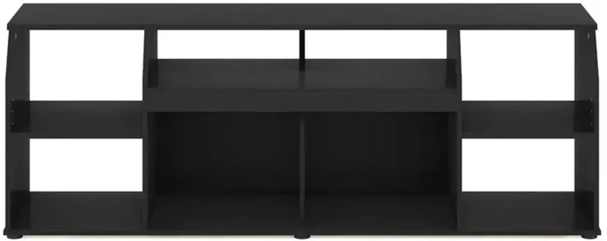 Furinno JAYA Large Media Console Table with LED For TV up to 65-Inch, Americano