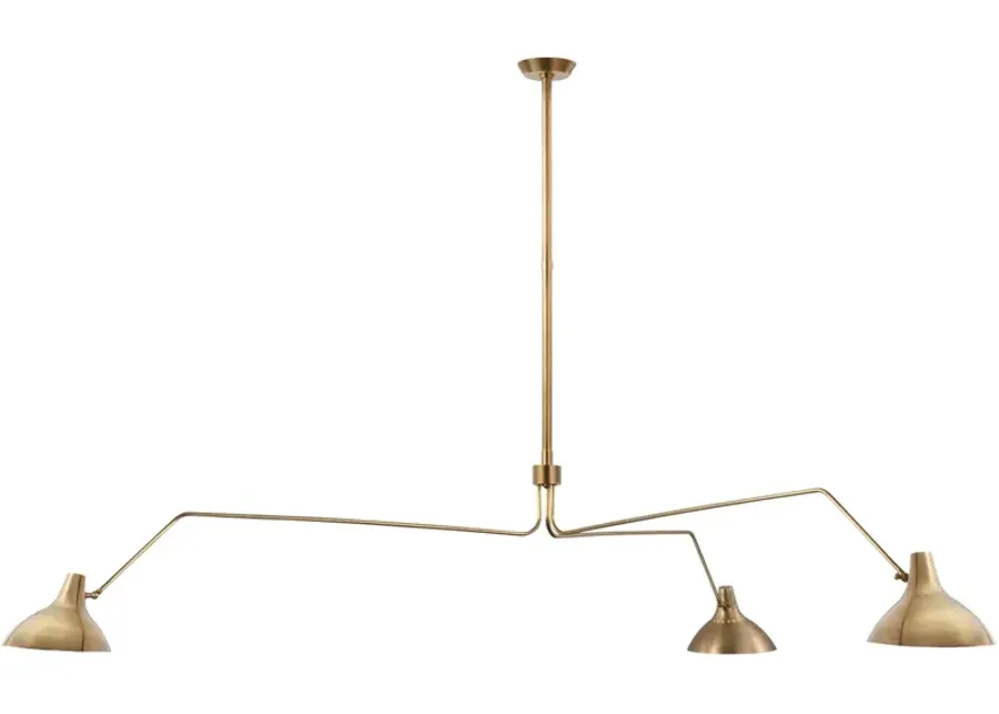 Charlton Grande Triple Arm Chandelier