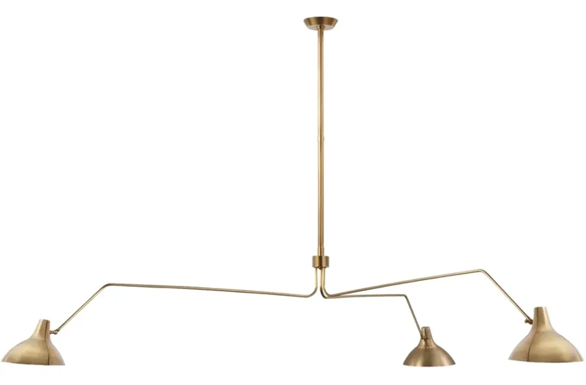 Charlton Grande Triple Arm Chandelier