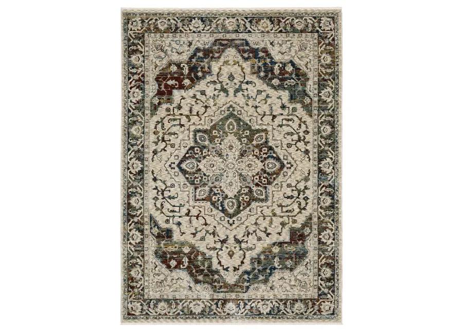 Capella 7'10" x 10'10" Beige Rug