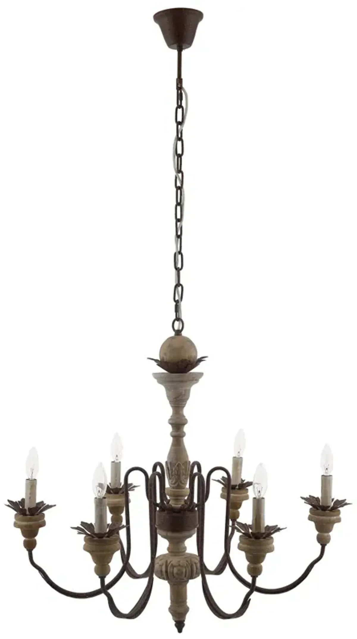 Bountiful Vintage French Pendant Ceiling Light Candelabra Chandelier