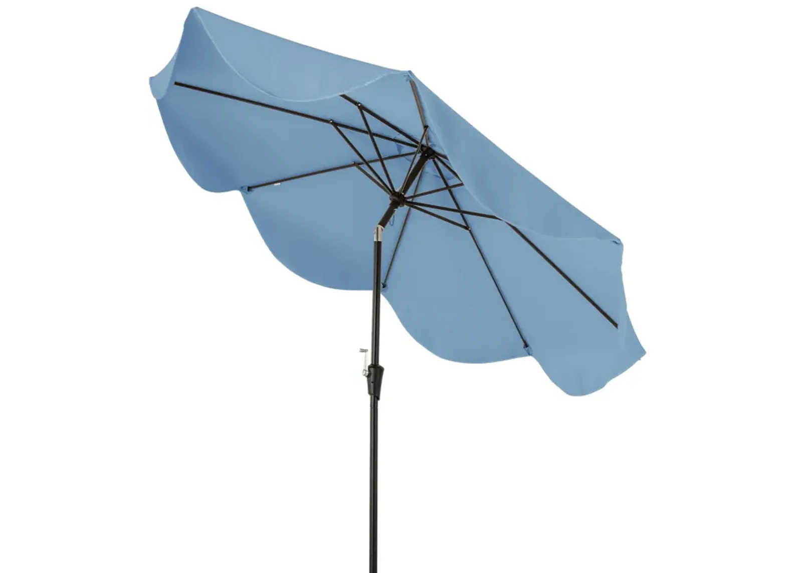 Patio Umbrella with Crank Handle and Push Button Tilt