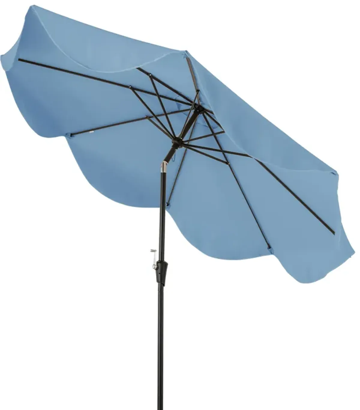 Patio Umbrella with Crank Handle and Push Button Tilt