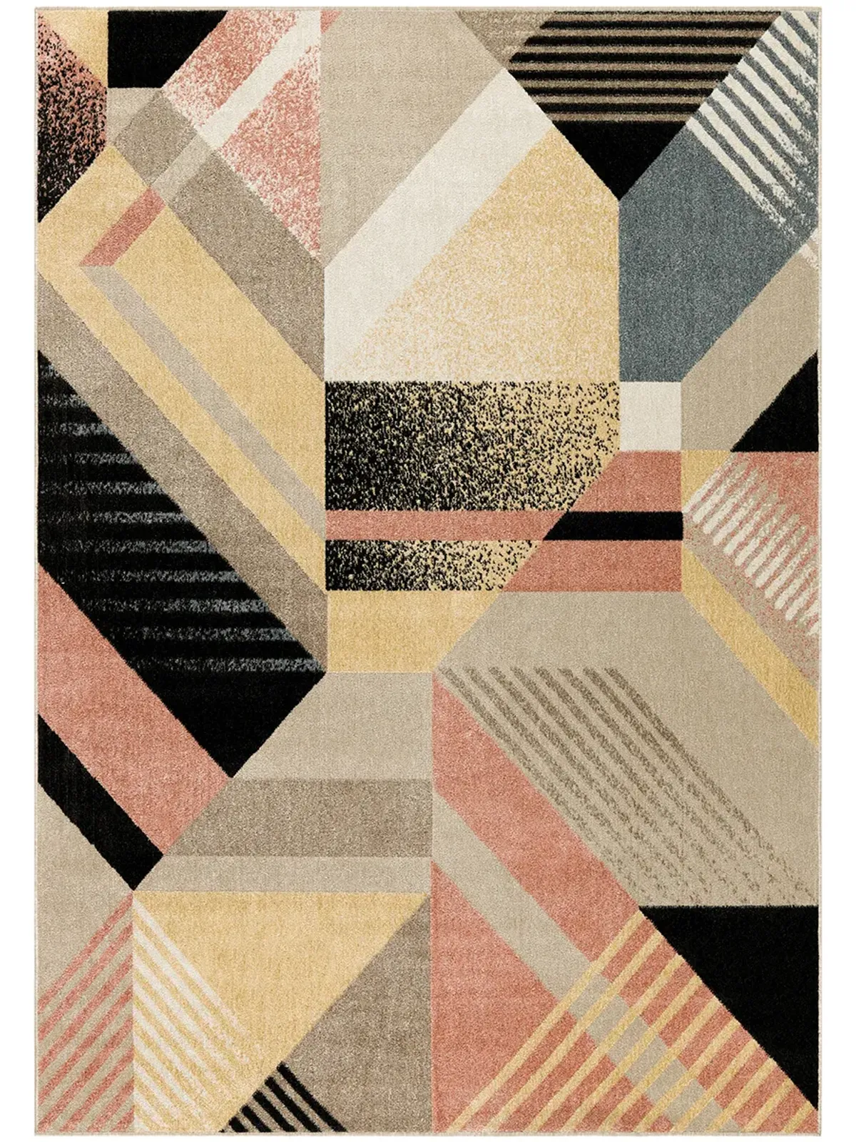 Washable Decor WSD10 Turquoise/Multicolor 7'10" x 10' Rug