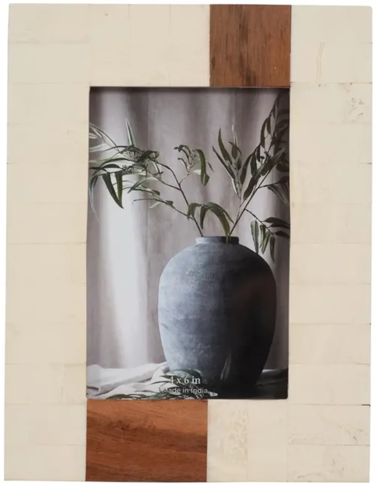 Wooden Stripe Photo Frame