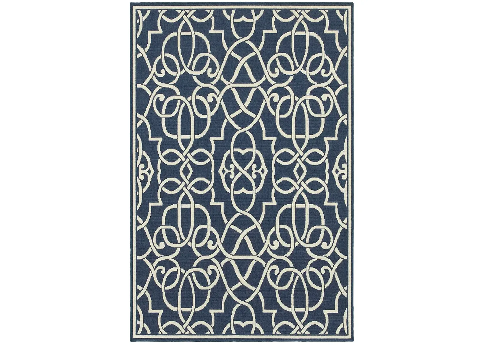 Meridian 7'10" x 10'10" Navy Rug