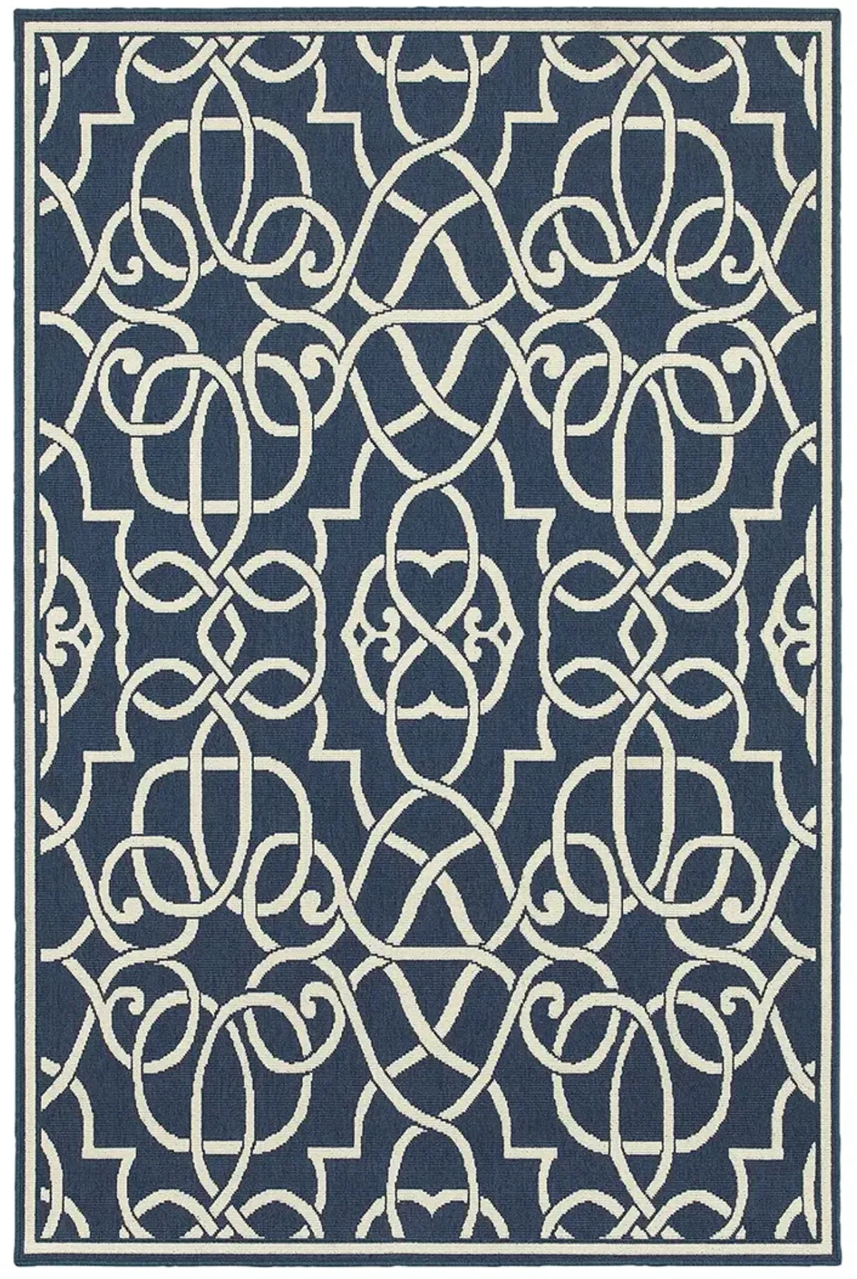 Meridian 7'10" x 10'10" Navy Rug