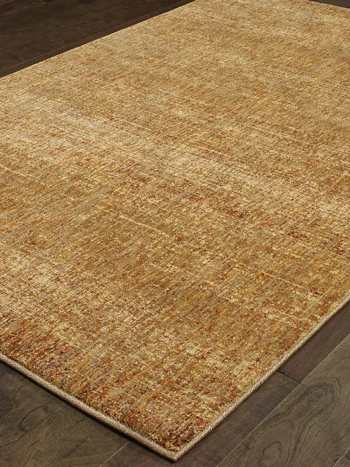 Atlas 2'3" x 8' Gold Rug