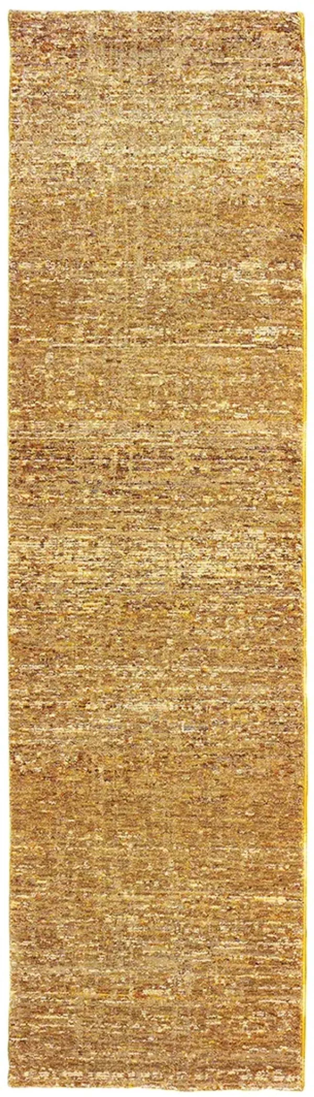 Atlas 2'3" x 8' Gold Rug