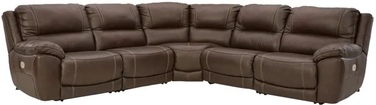 Dunleith 5-Piece Power Reclining Sectional