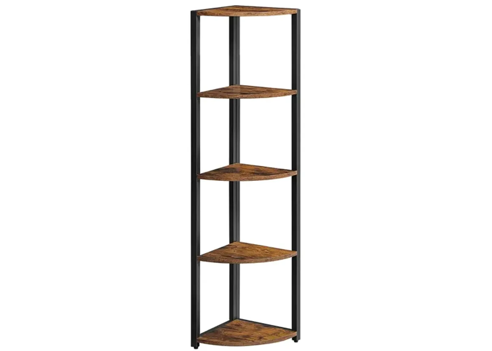 Elegant Corner Shelf with 5 Tiers for Optimal Storage