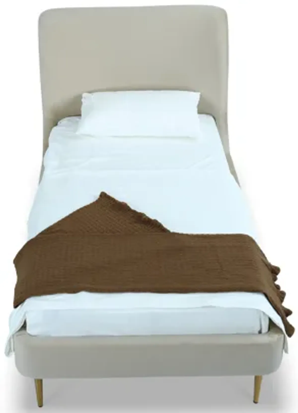 Heather Twin Bed in Cream