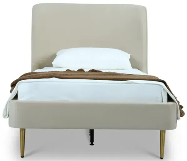 Heather Twin Bed in Cream