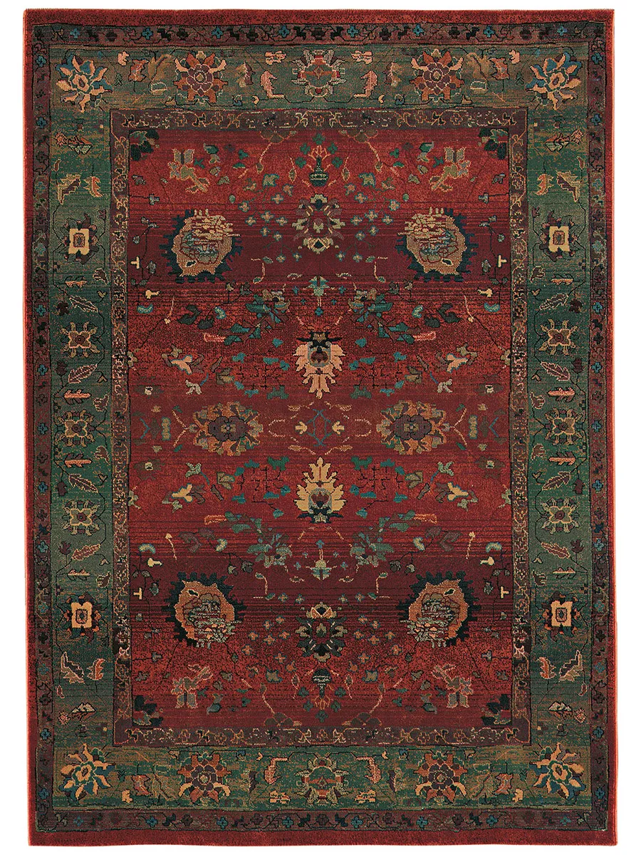 Kharma 2'6" x 9'1" Red Rug