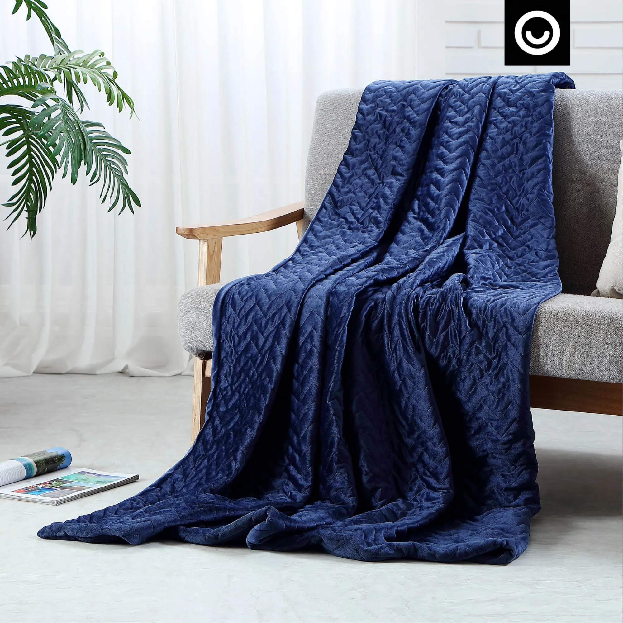 Cozy Tyme Lehana Weighted Blanket 15 Pound 48"x72"