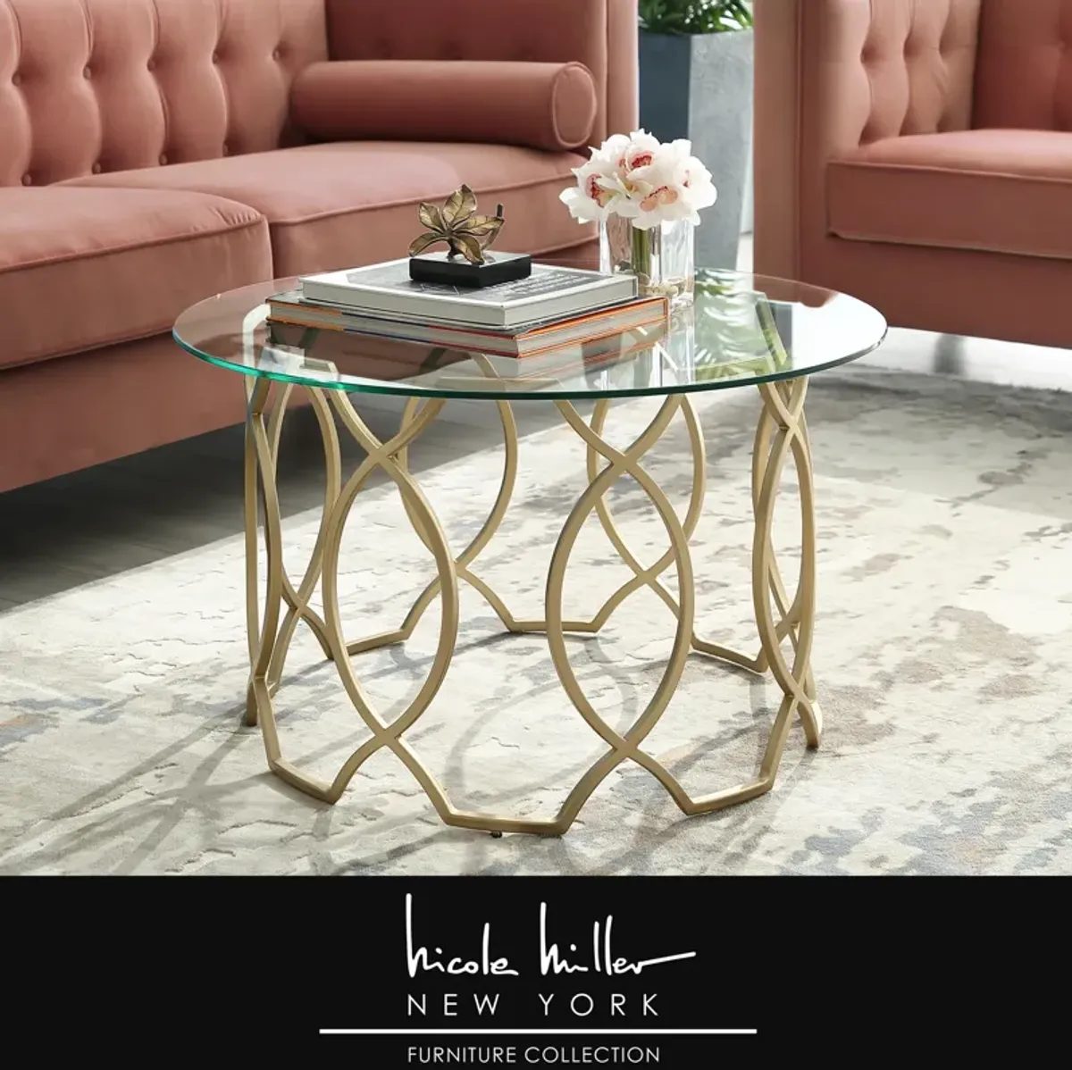 Nicole Miller Nadae Coffee Table