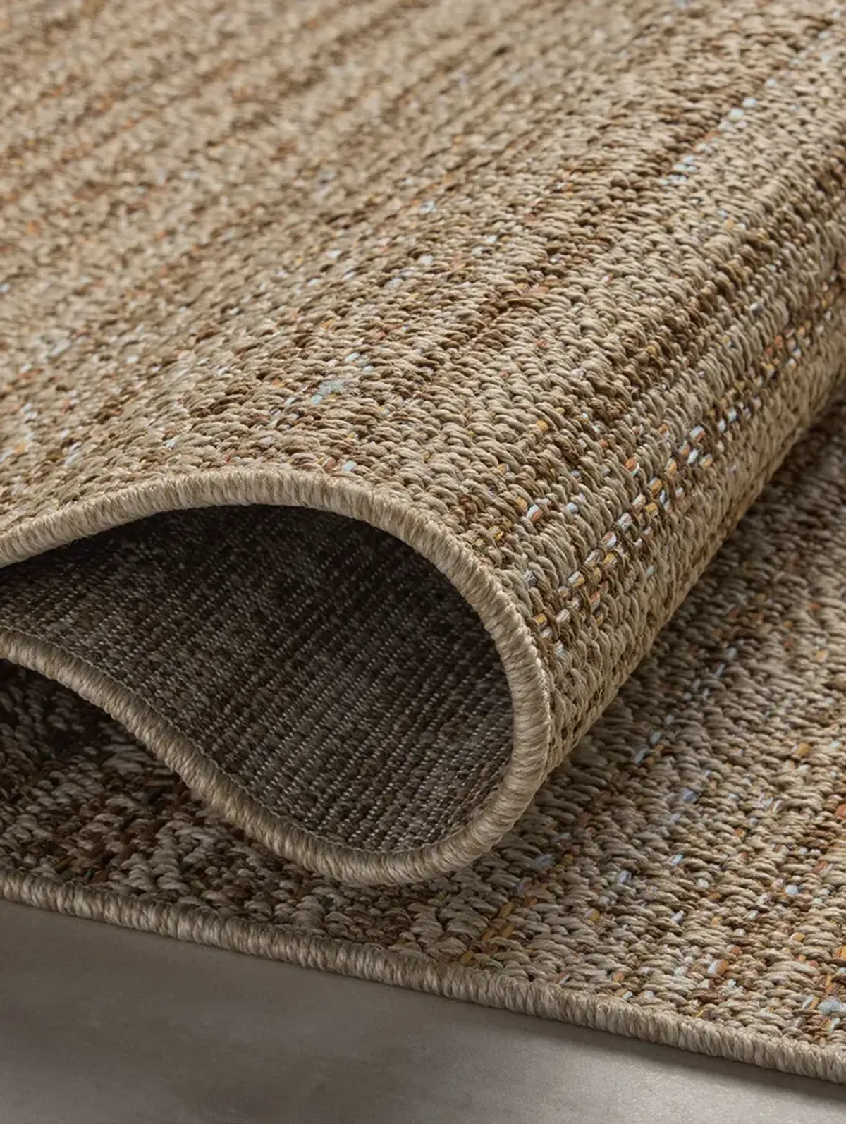 Merrick MER-06 Oatmeal / Multi 3''9" x 5''9" Rug by Loloi II