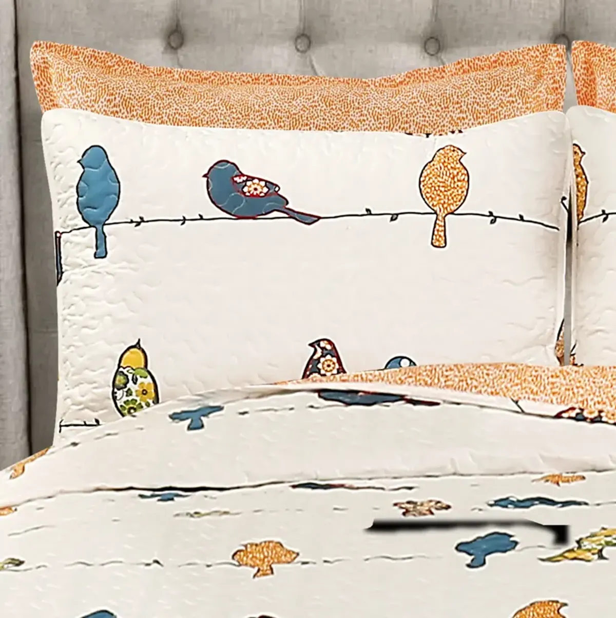 Rowley Birds Quilt 7Pc Set