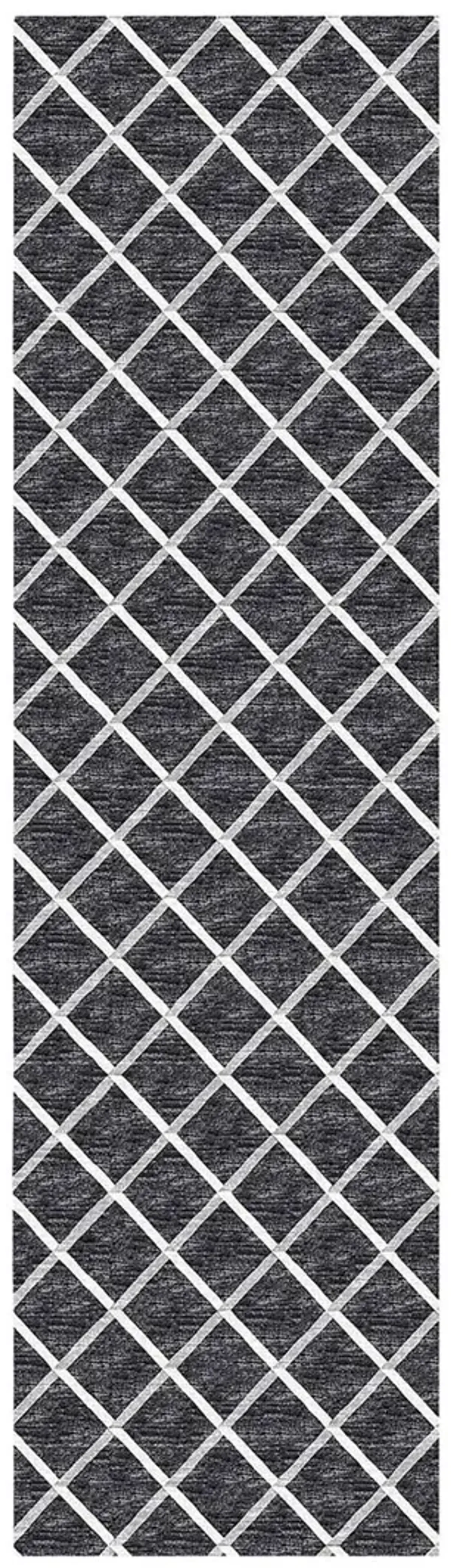 York YO1 Black 2'3" x 12' Rug