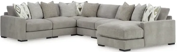 Aslan Court 6-Piece Sectional with Chaise