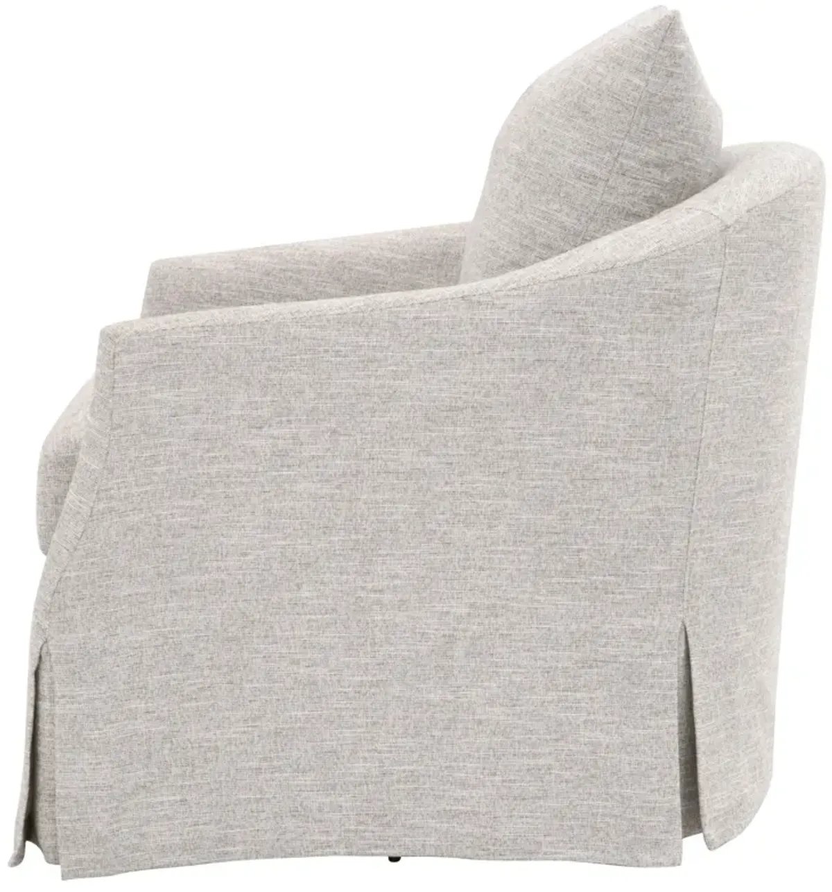 Slipcover Swivel Club Chair