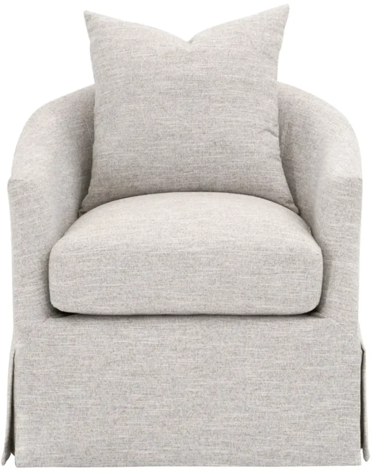 Slipcover Swivel Club Chair