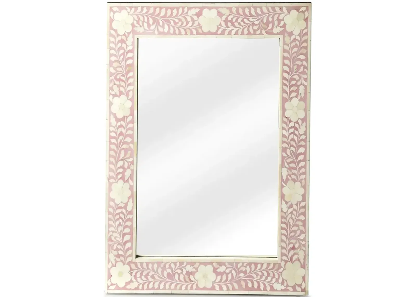 Pink Bone Wall Mirror, Belen Kox