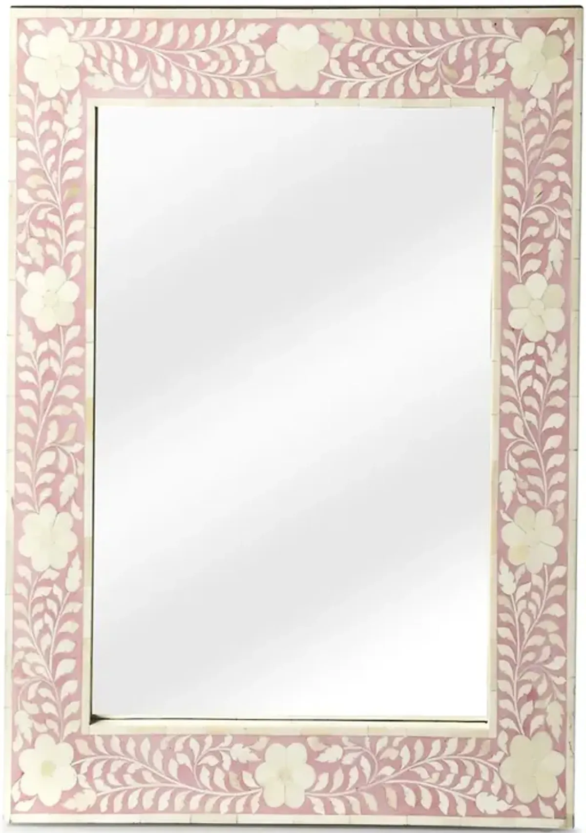 Pink Bone Wall Mirror, Belen Kox