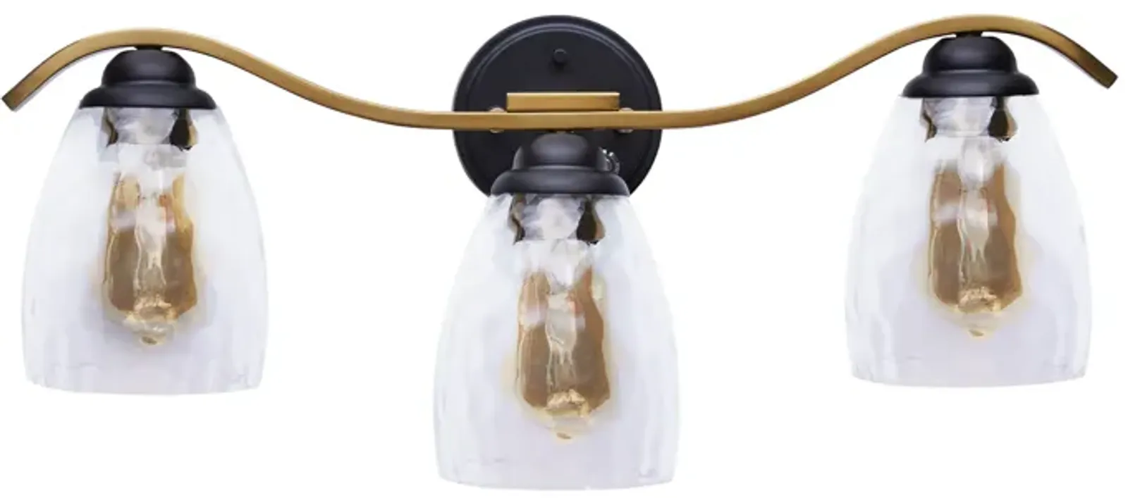 Teamson Home - Heidi Dimmable 3-Light Bathroom Vanity Light