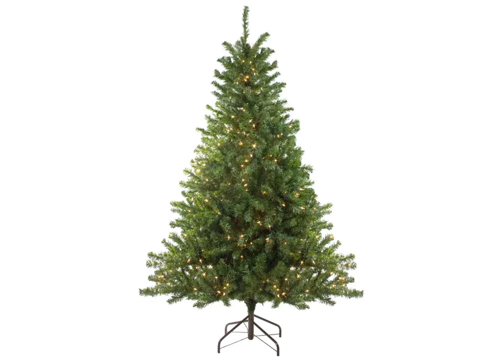 10' Pre-Lit Medium Canadian Pine Artificial Christmas Tree  Clear Lights