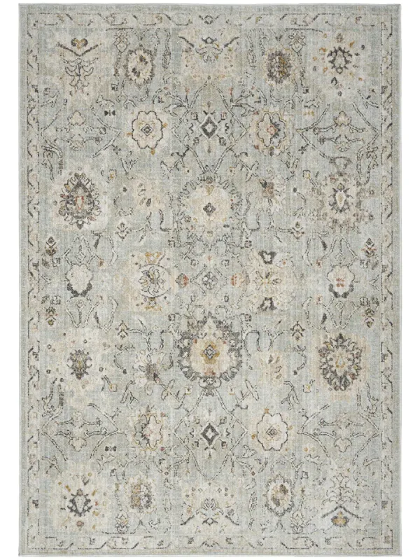Oushak Home OUS01 Mint 4' x Round Rug