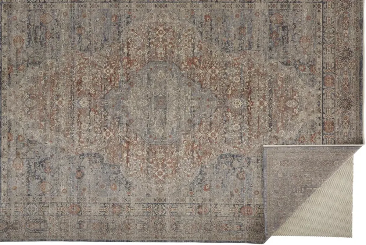 Marquette 3778F Gray/Ivory/Orange 9'6" x 12'7" Rug