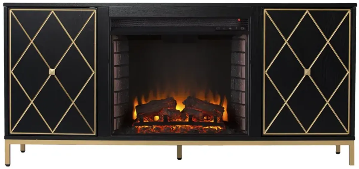 Nelson Fireplace  Console