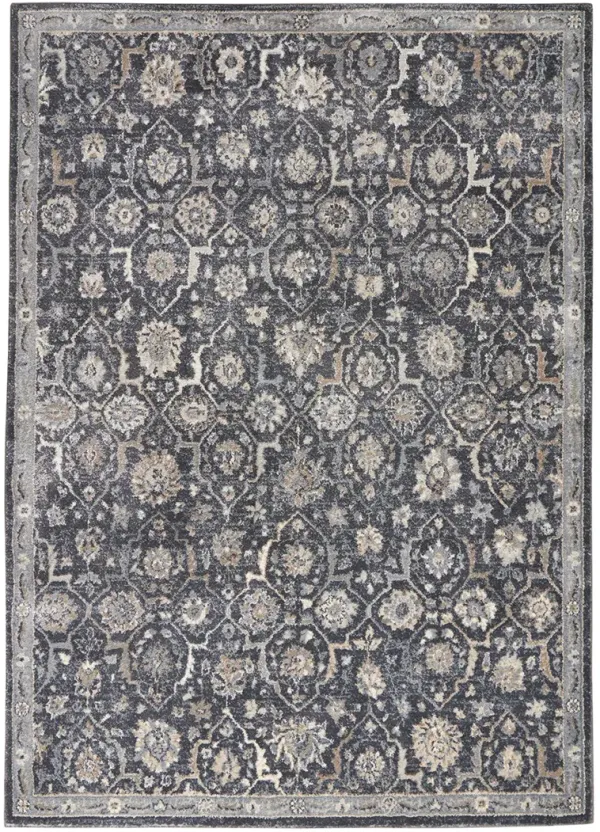 Moroccan Celebration KI385 Navy 3'10" x 5'10" Rug