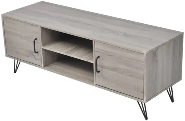 vidaXL TV Cabinet 47.2"x15.7"x17.7" Gray