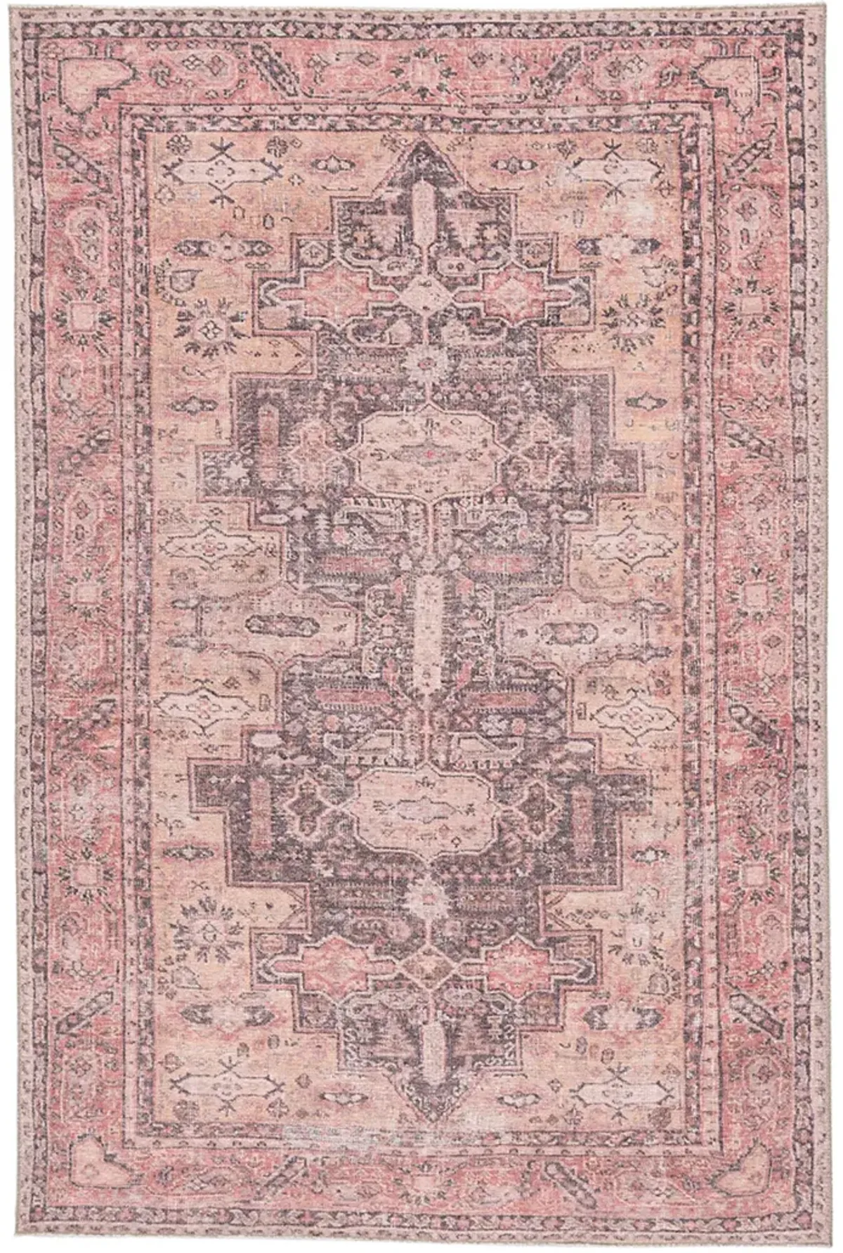 Kindred Cosima Pink 2'6" x 7'6" Runner Rug