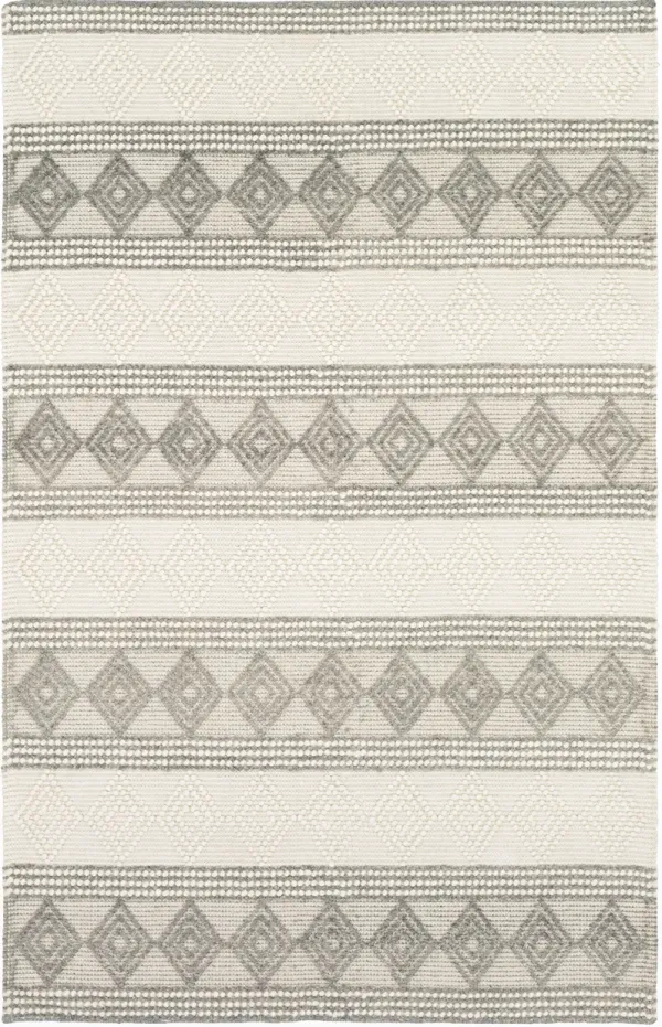 Hygge HYG-2302 2'6' x 8' Gray Rug