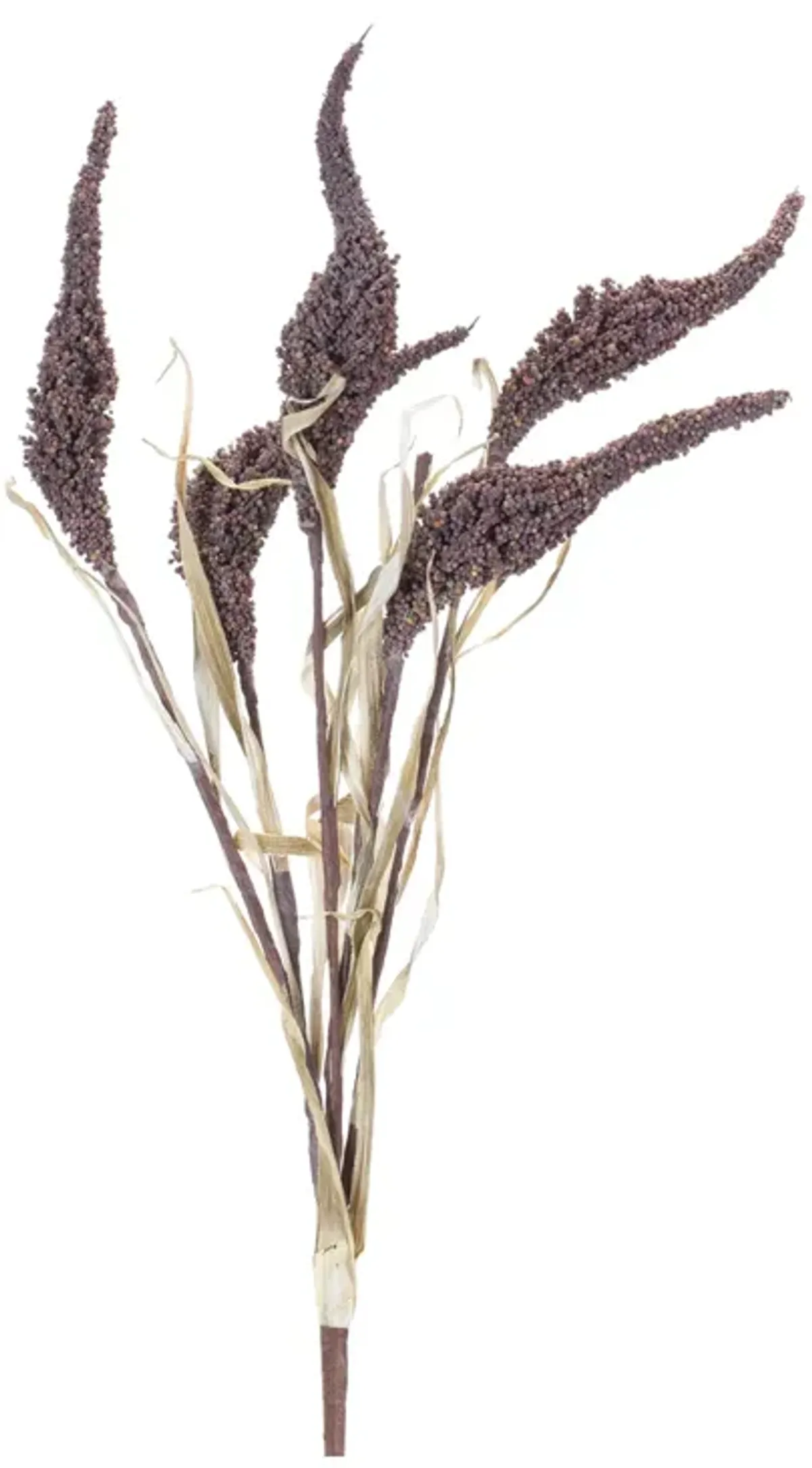 Decorative Seeded Harvest Bushes - Set of 12 for Seasonal Styling