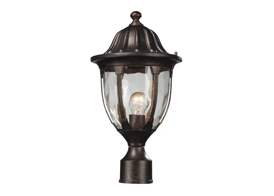 Glendale 17'' High 1-Light Outdoor Post Light