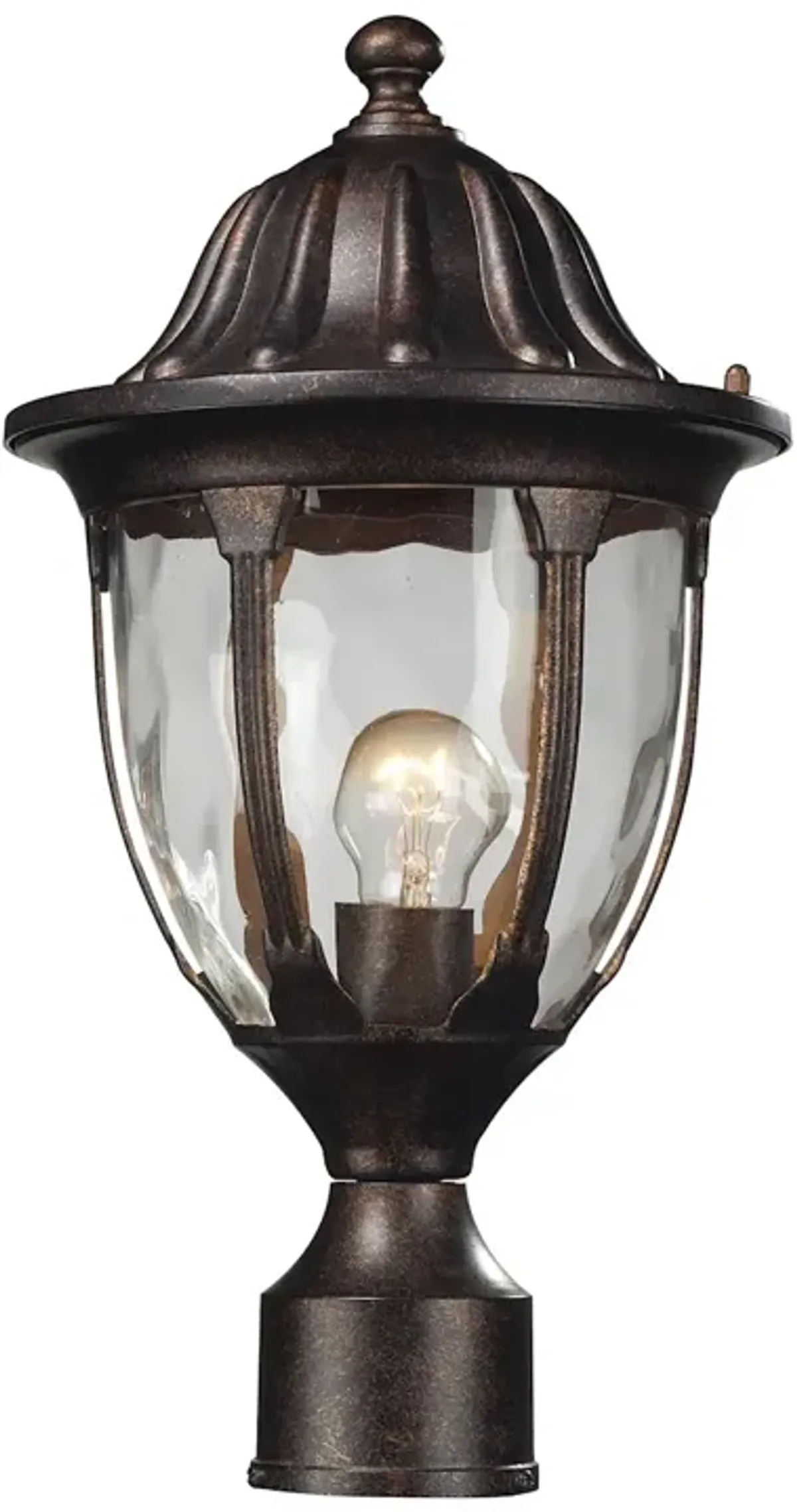 Glendale 17'' High 1-Light Outdoor Post Light