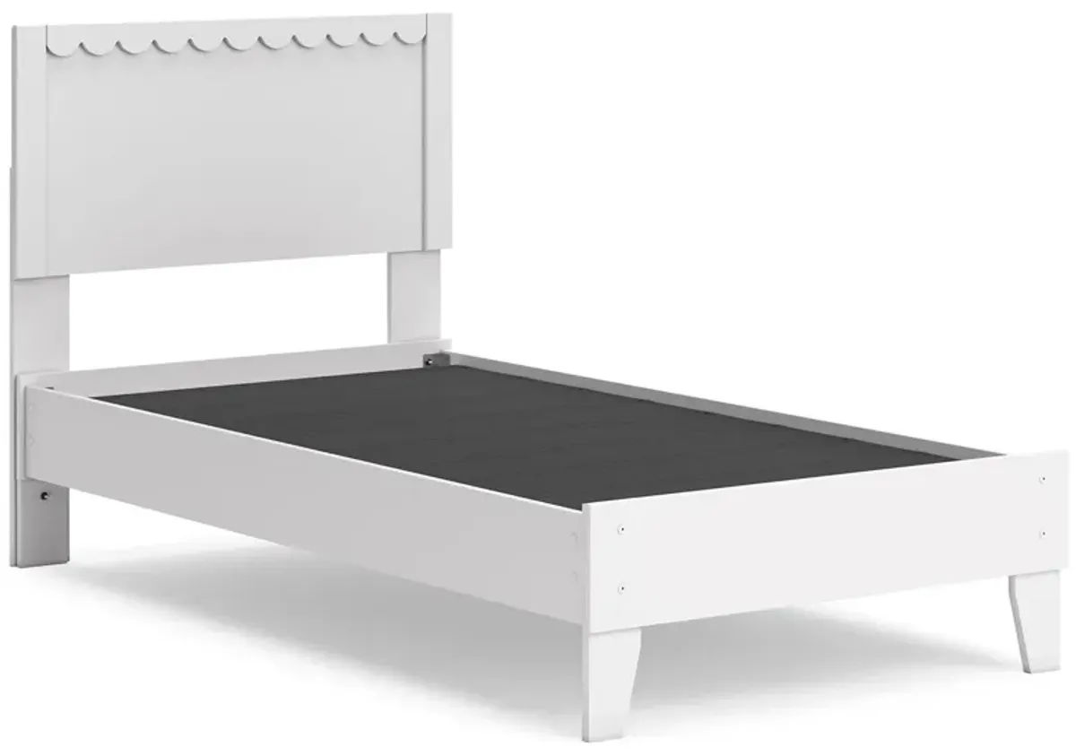 Twin Panel Platform Bed