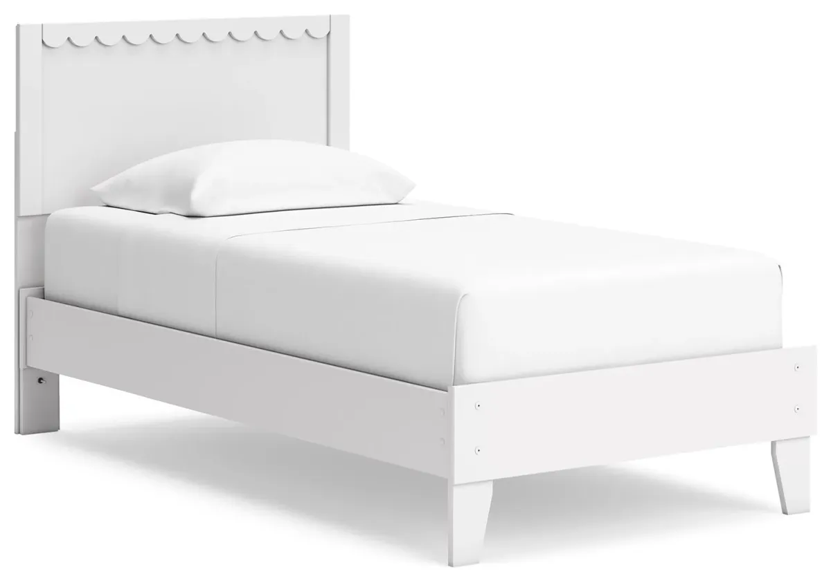 Twin Panel Platform Bed